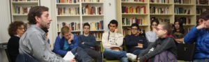 Charlando de poesía con bachillerato